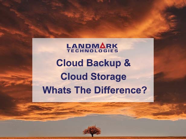 Cloud Storage & Cloud Backup- Whats The Difference?