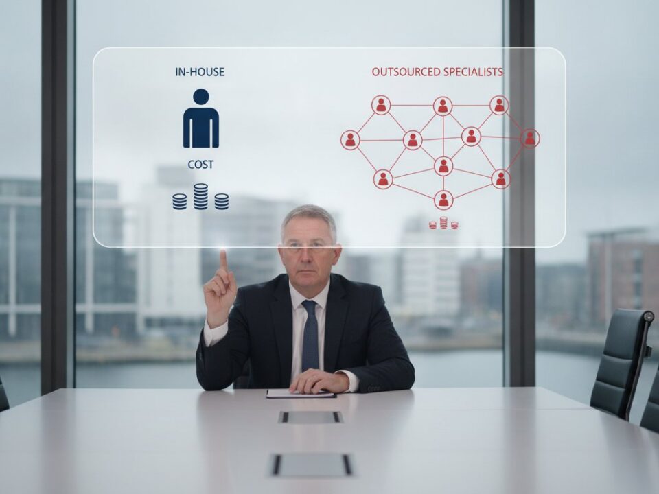 Cost of Hiring an In-house IT Person vs Outsourcing in Dublin: 2026 Financial Guide