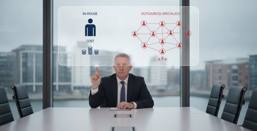 Cost of Hiring an In-house IT Person vs Outsourcing in Dublin: 2026 Financial Guide